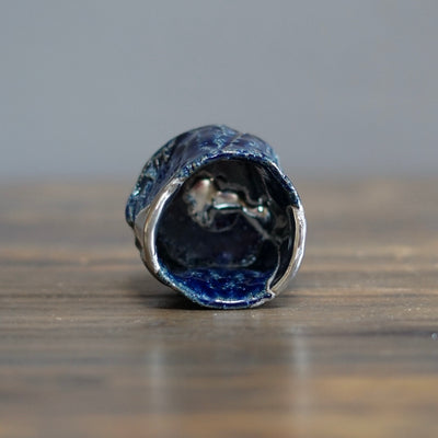 Silver Ocean GUINOMI Sake Cup #HT434A