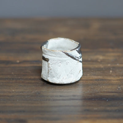 Silver Snow GUINOMI Sake Cup #HT434B