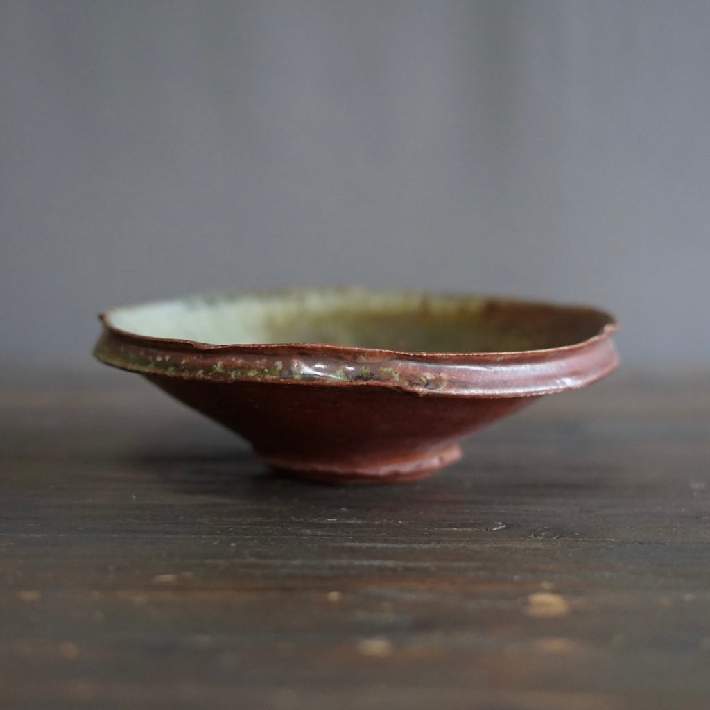 Wood Fired Shallow Bowl #BC78