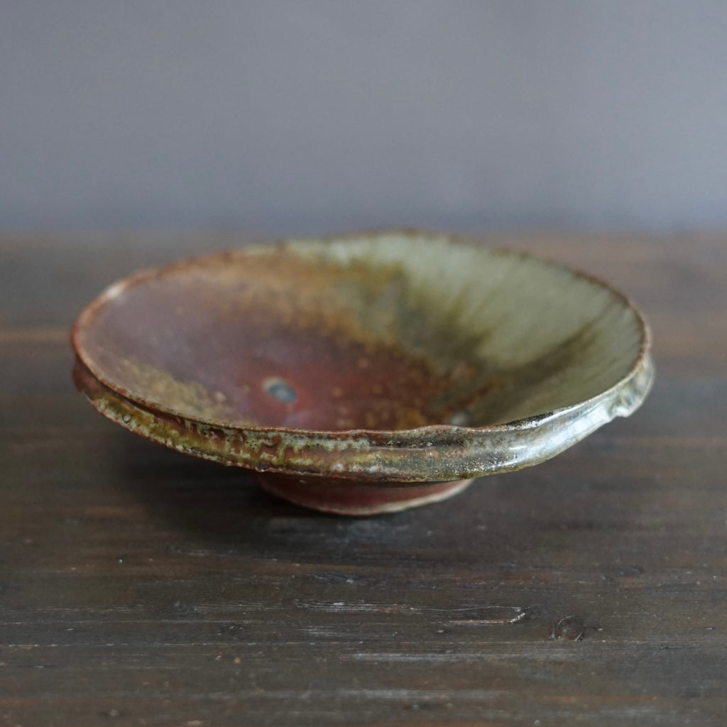 Wood Fired Shallow Bowl #BC78