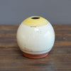 "Schematics" Small Globe Form Vase #BC45