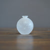 White Globe Bud Vase #YY2A