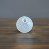 White Globe Bud Vase #YY2A