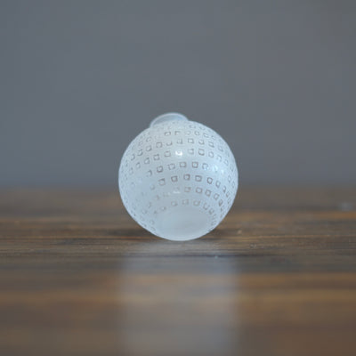 White Globe Bud Vase #YY2A