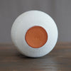 White / Red Dino Vase #JT408D