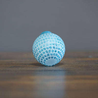 Blue Globe Bud Vase #YY2D