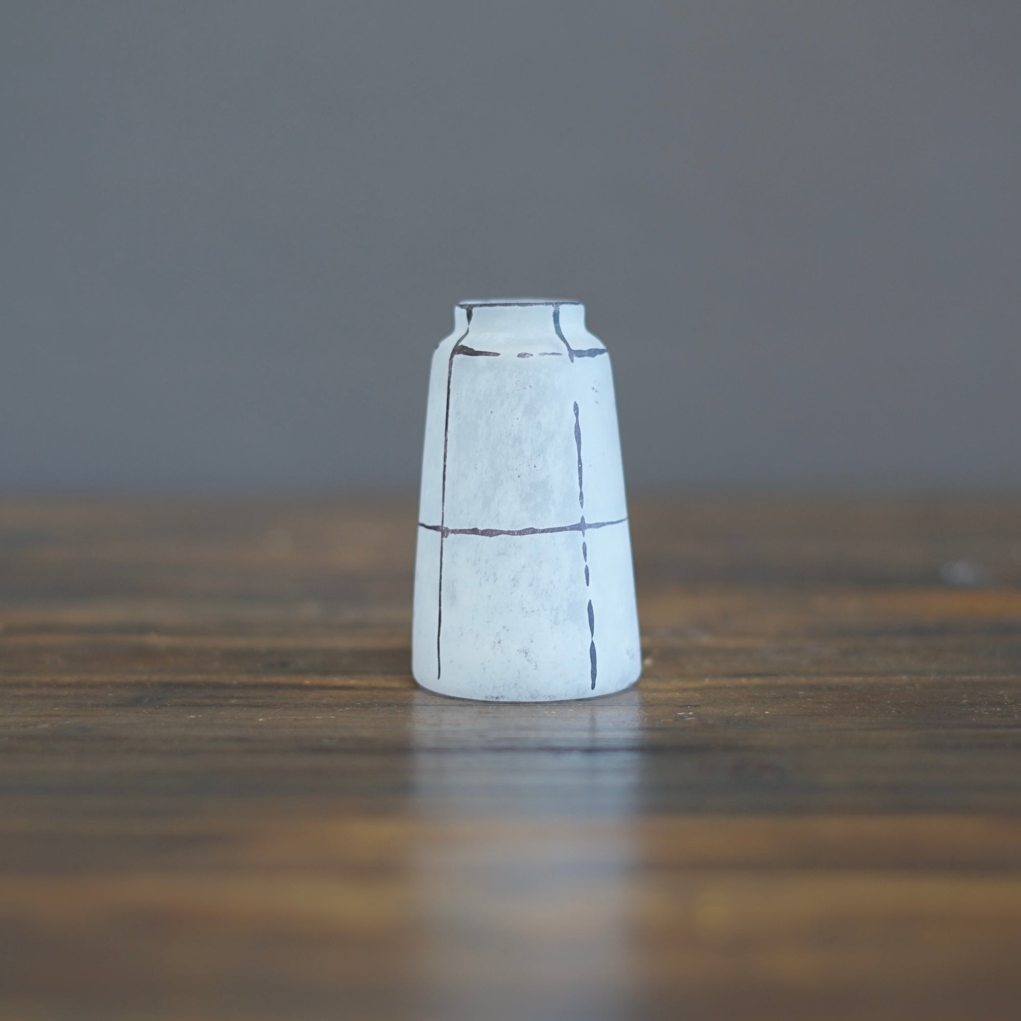 White Bud Vase #YY1A