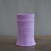Lavender / Orange Column Vase #JT410B