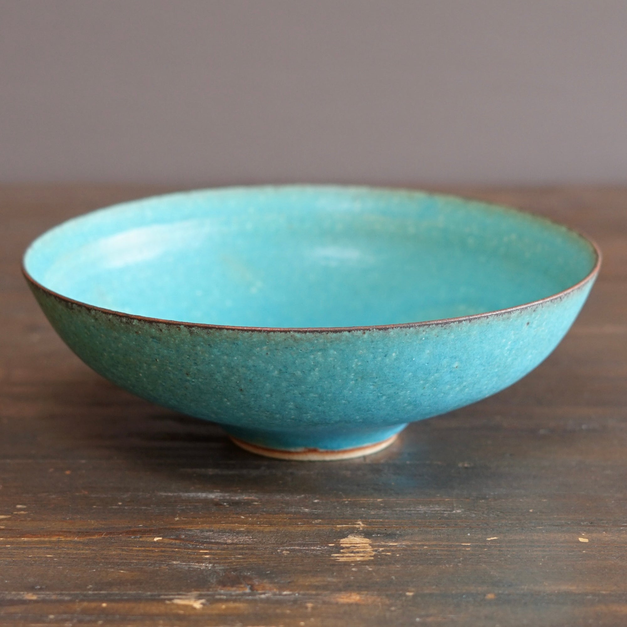 Turquoise Serving Bowl #MS001H