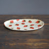 Oval Strawberry Serving Plate #KB2