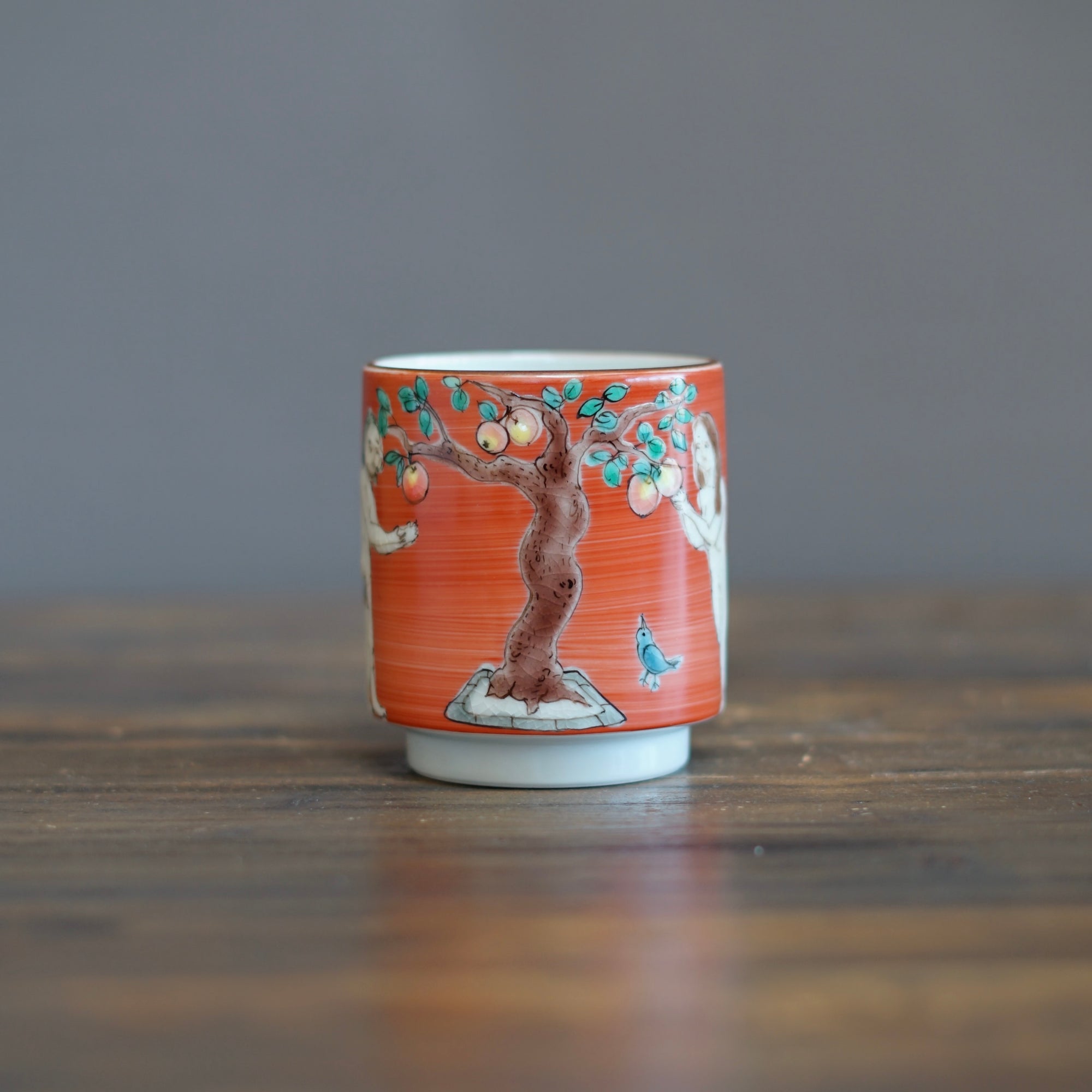 KUTANI-ISH YUNOMI Tea Cup #MA123B