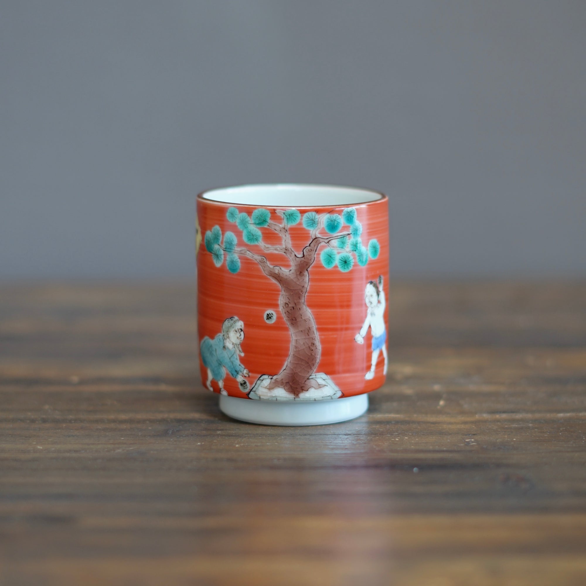 KUTANI-ISH YUNOMI Tea Cup #MA123C
