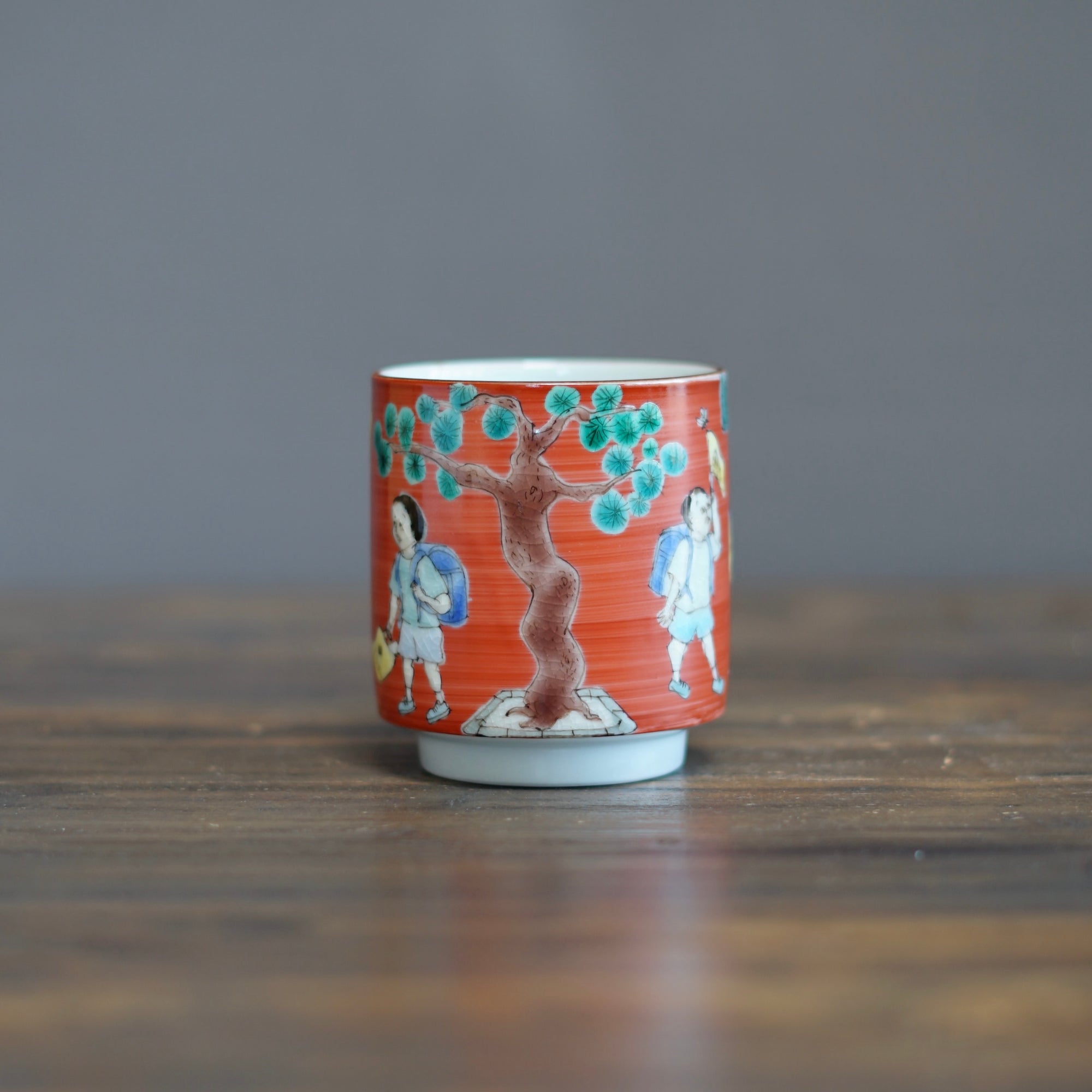 KUTANI-ISH YUNOMI Tea Cup #MA123E