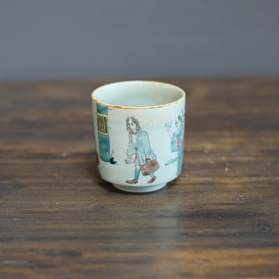 The Colors of Spring YUNOMI Tea Cup #MA123F