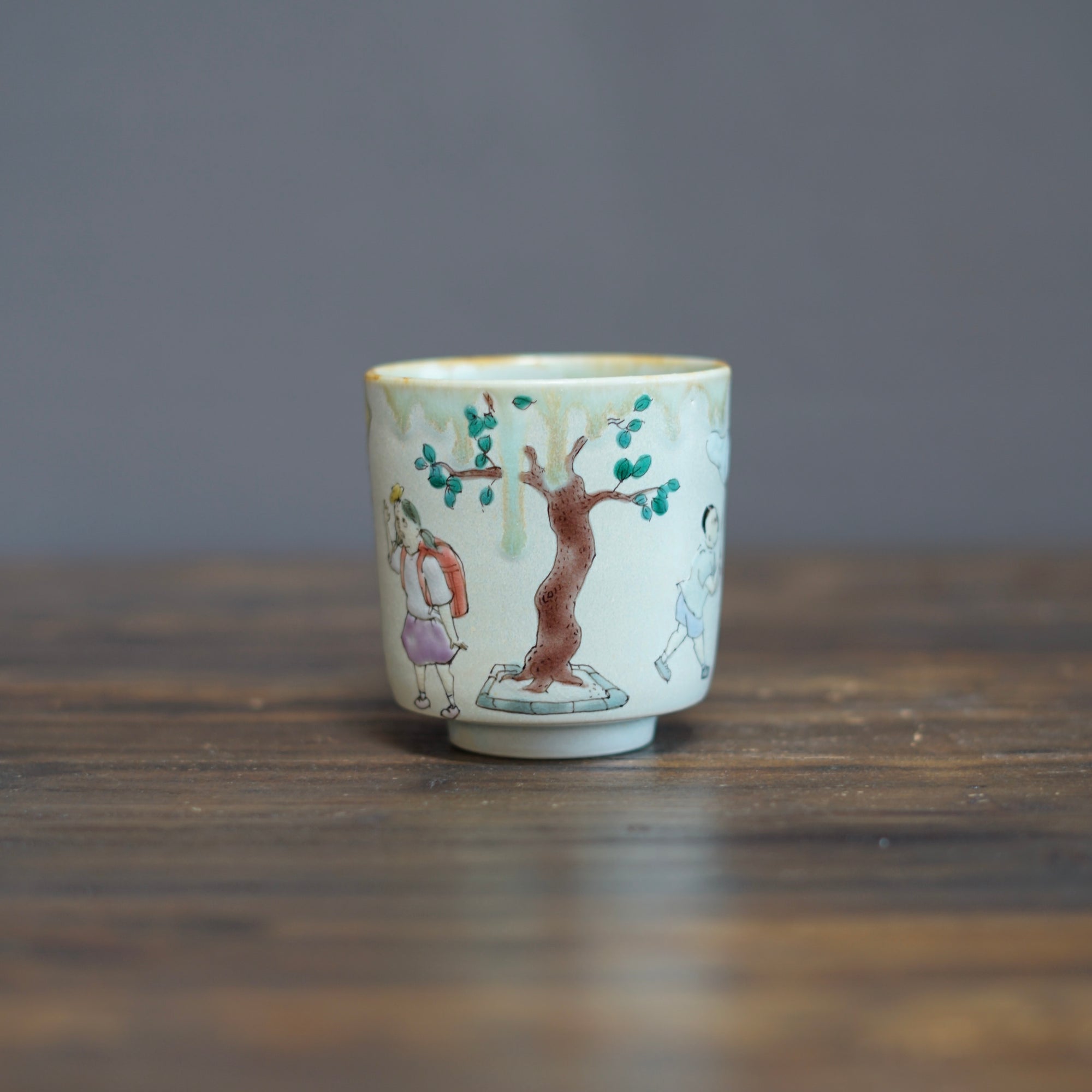 The Color After Rain YUNOMI Tea Cup #MA123J