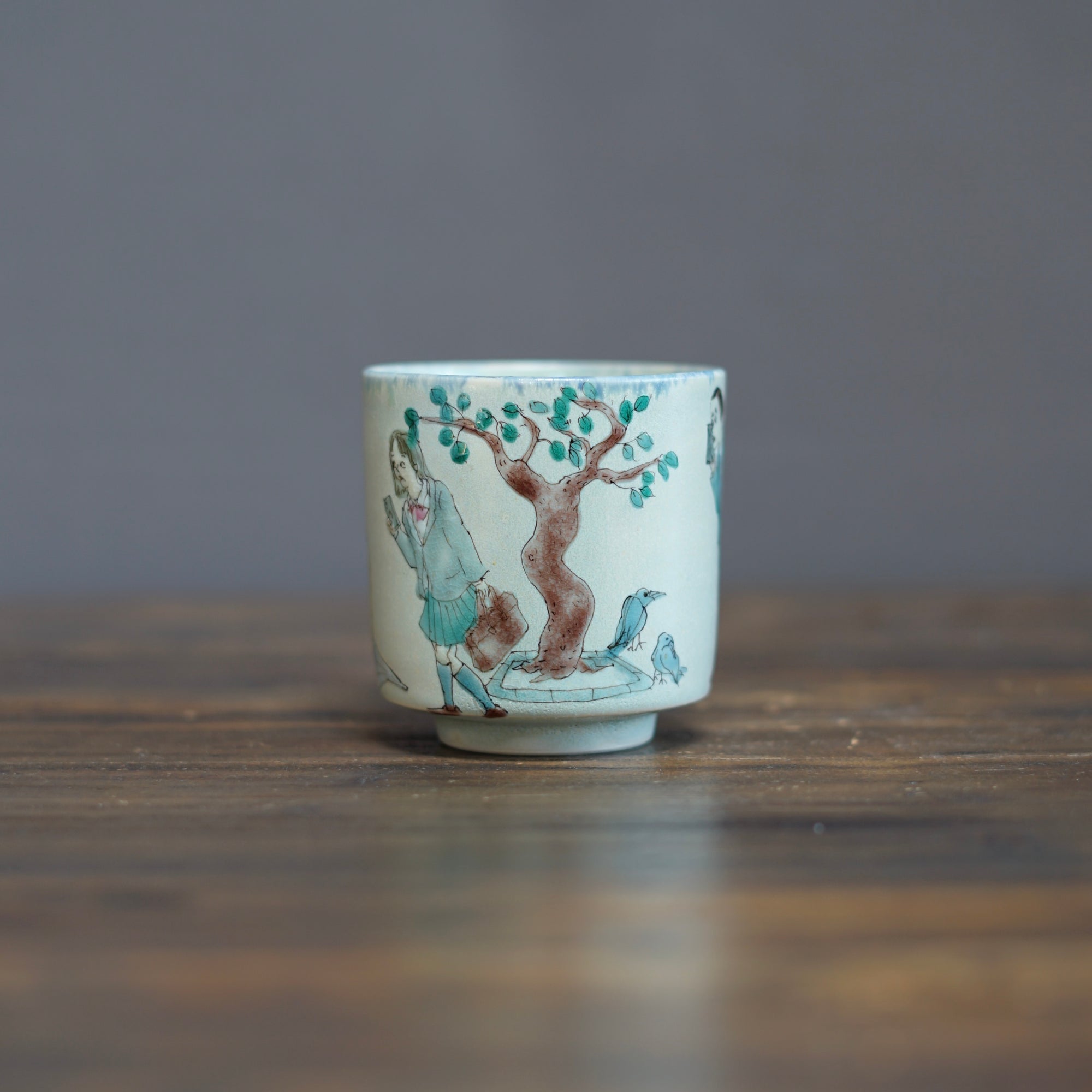 The Color After Rain YUNOMI Tea Cup #MA123L