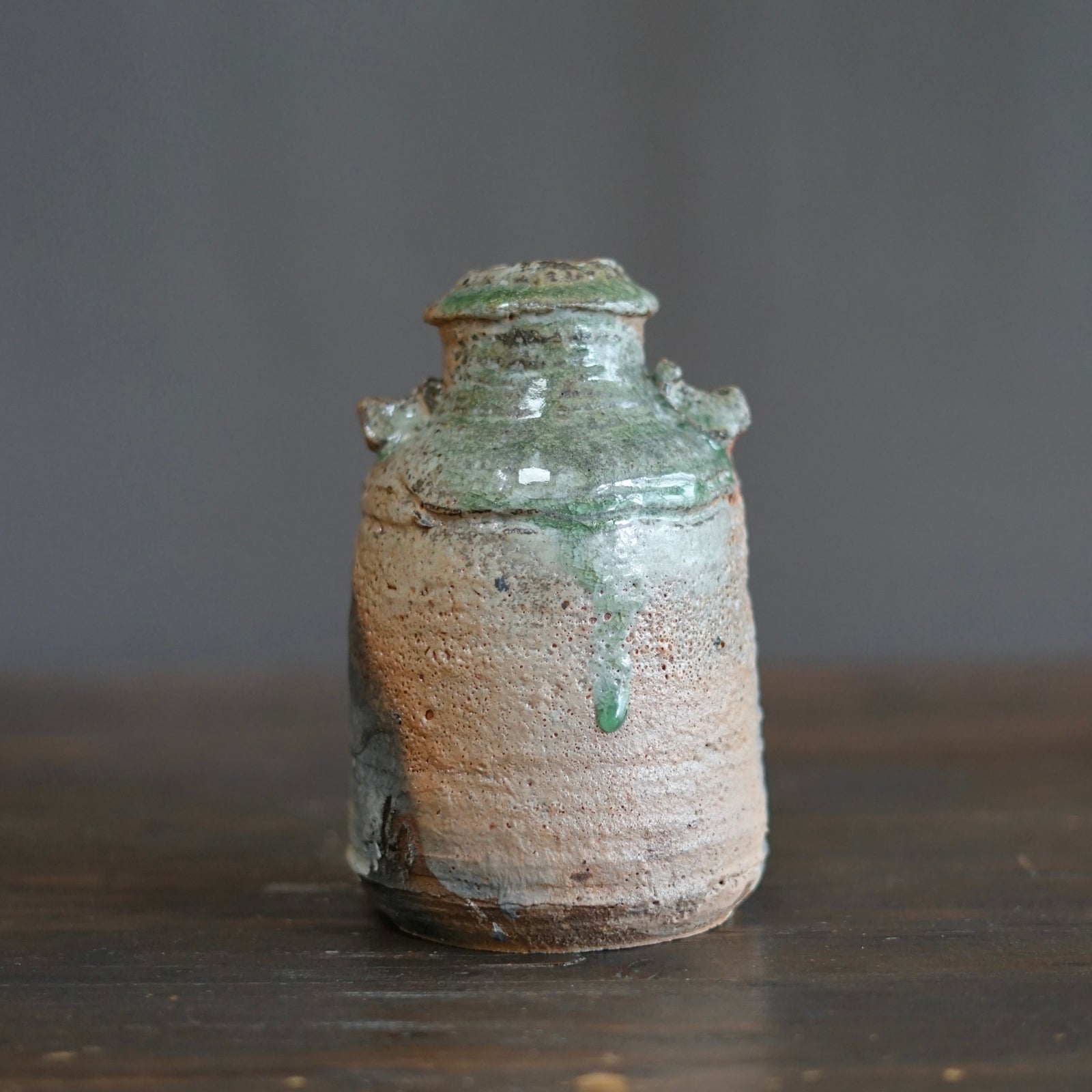 Wood Fired Flower Vase #FQ711