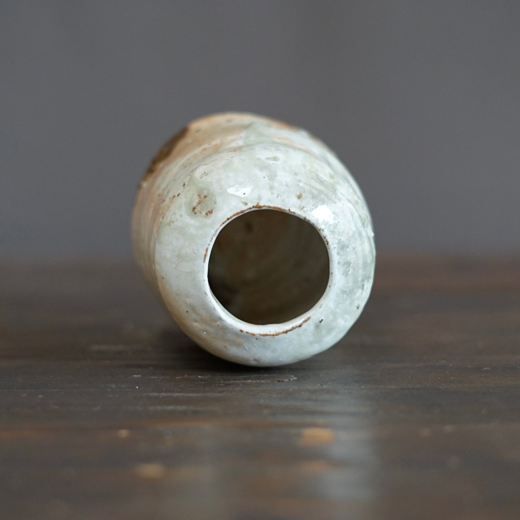 Wood Fired Flower Vase #FQ712B