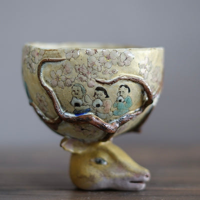 Deer Head Tea Cup #MA115A