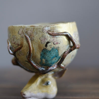 Deer Head Tea Cup #MA115A