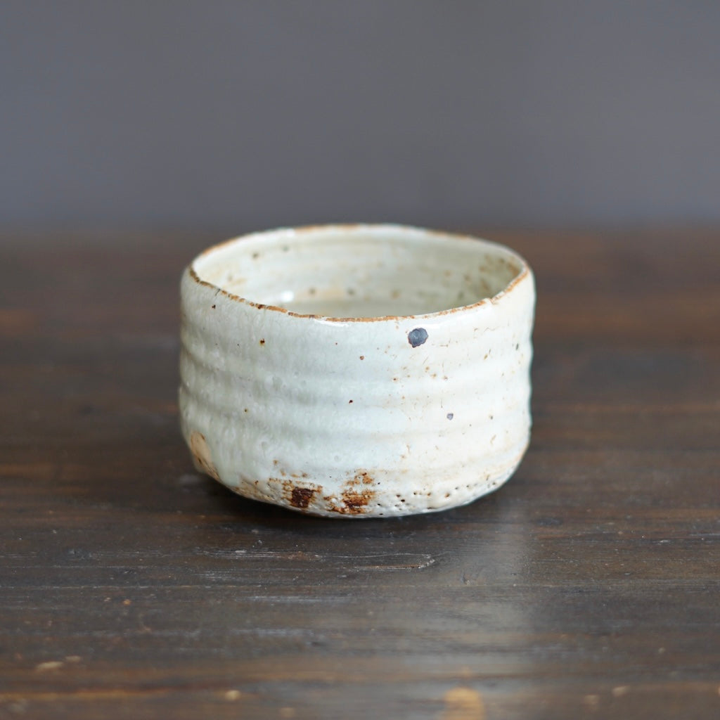 Wood Fired Tea Bowl #FQ709A