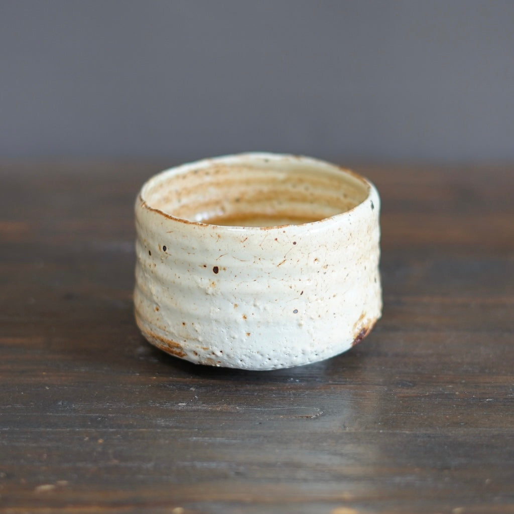 Wood Fired Tea Bowl #FQ709A