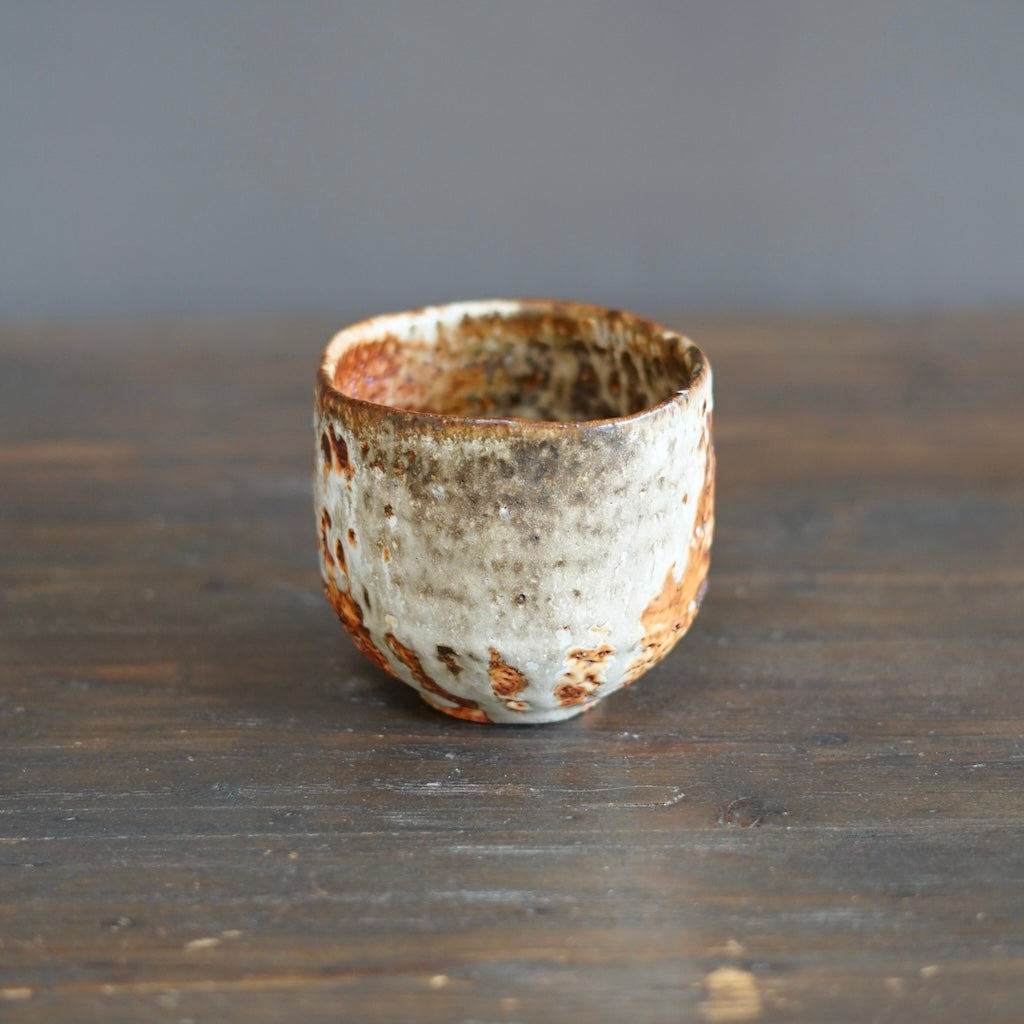 Wood Fired Tea Bowl #FQ709B