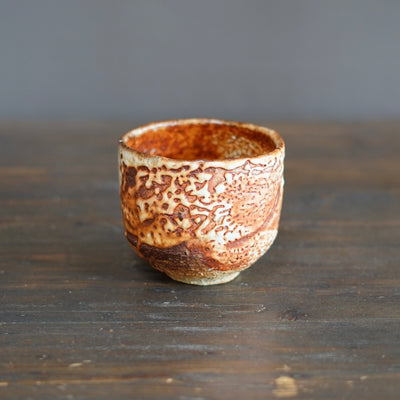 Wood Fired Tea Bowl #FQ709B