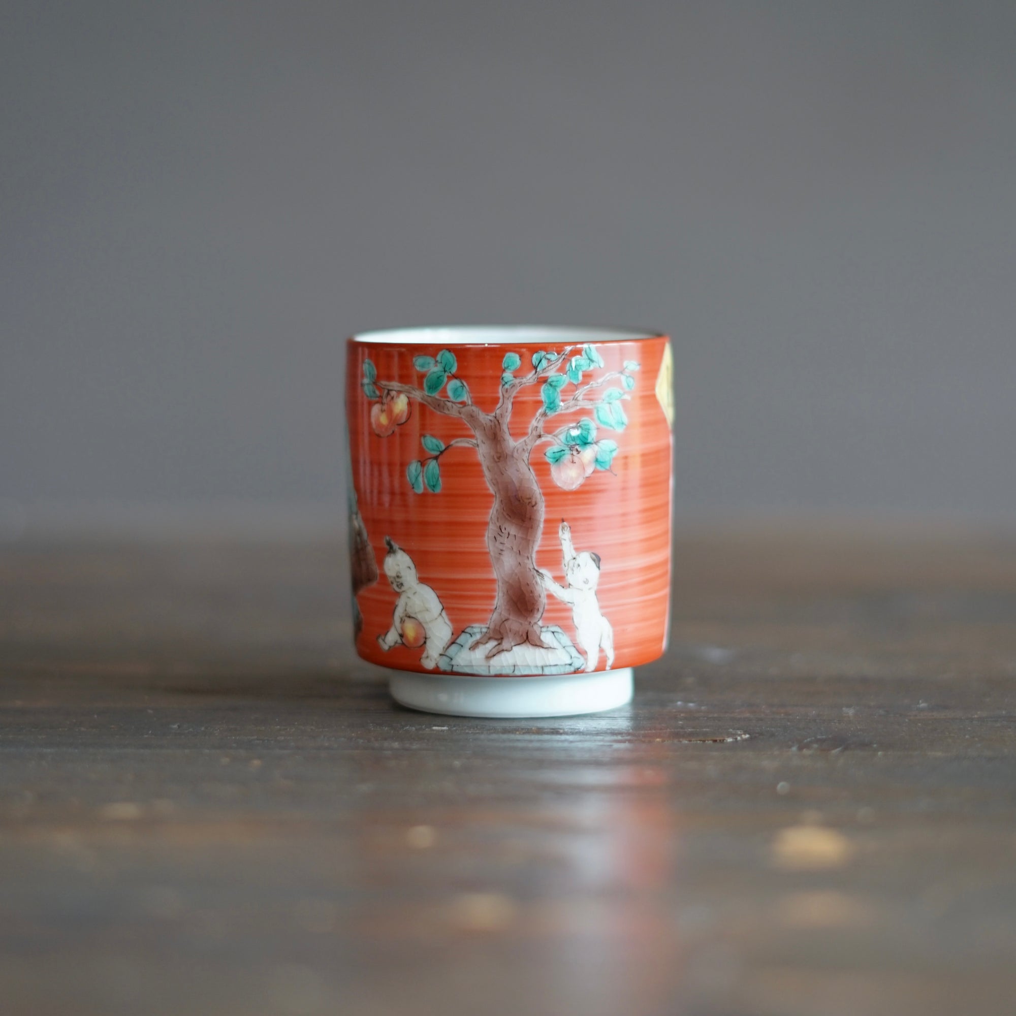 KUTANI-ISH YUNOMI Tea Cup #MA131C