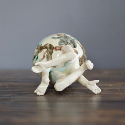 Wiggly Limbs Tea Ceremony Bowl #MA117