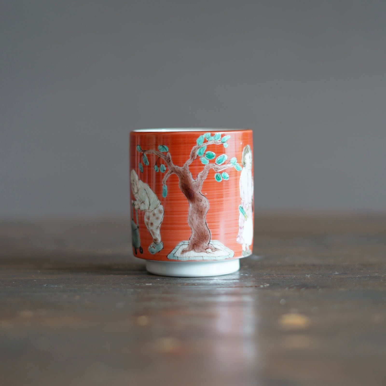 KUTANI-ISH YUNOMI Tea Cup #MA131D