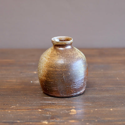 Wood Fired Medium Flower Vase #SY926