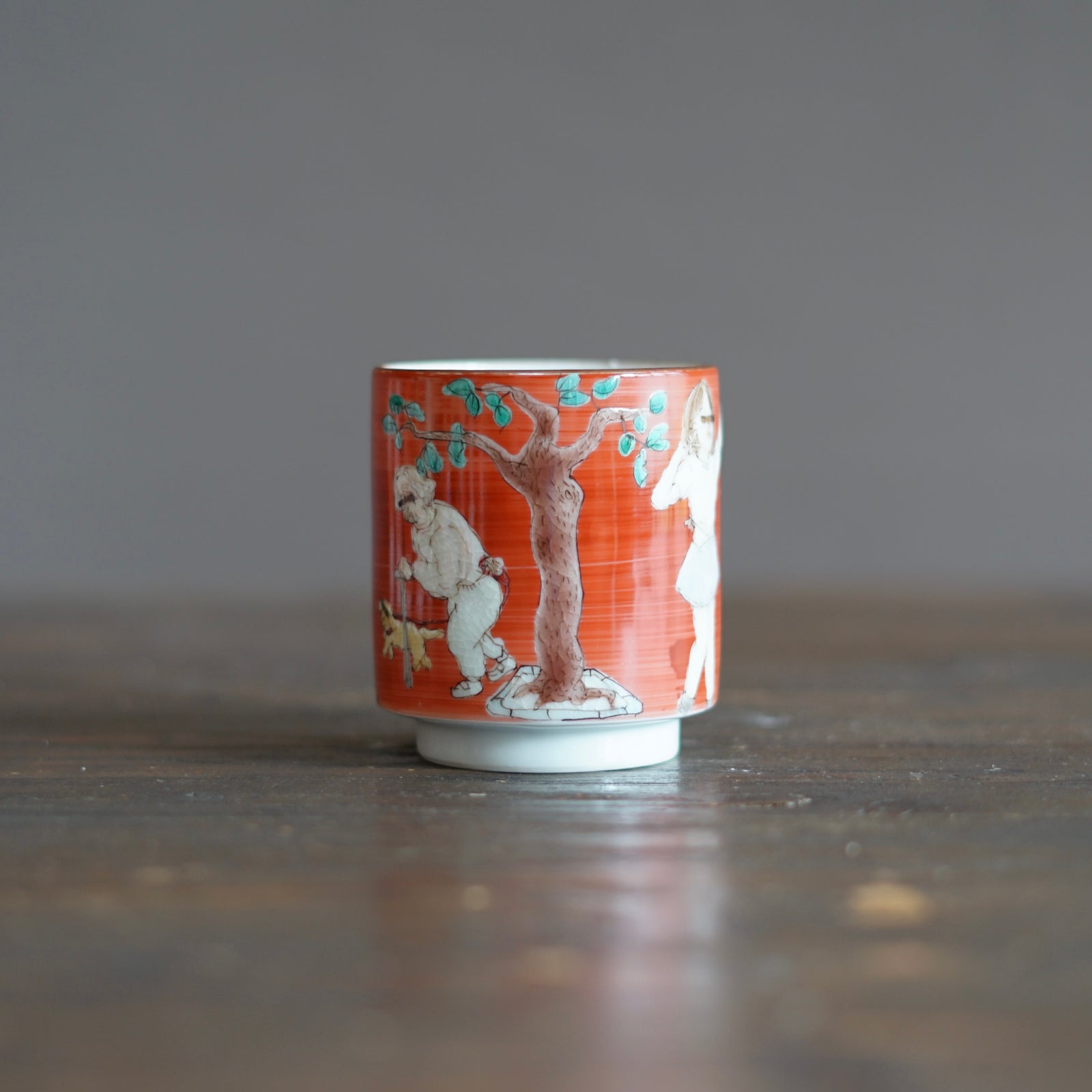 KUTANI-ISH YUNOMI Tea Cup #MA131E