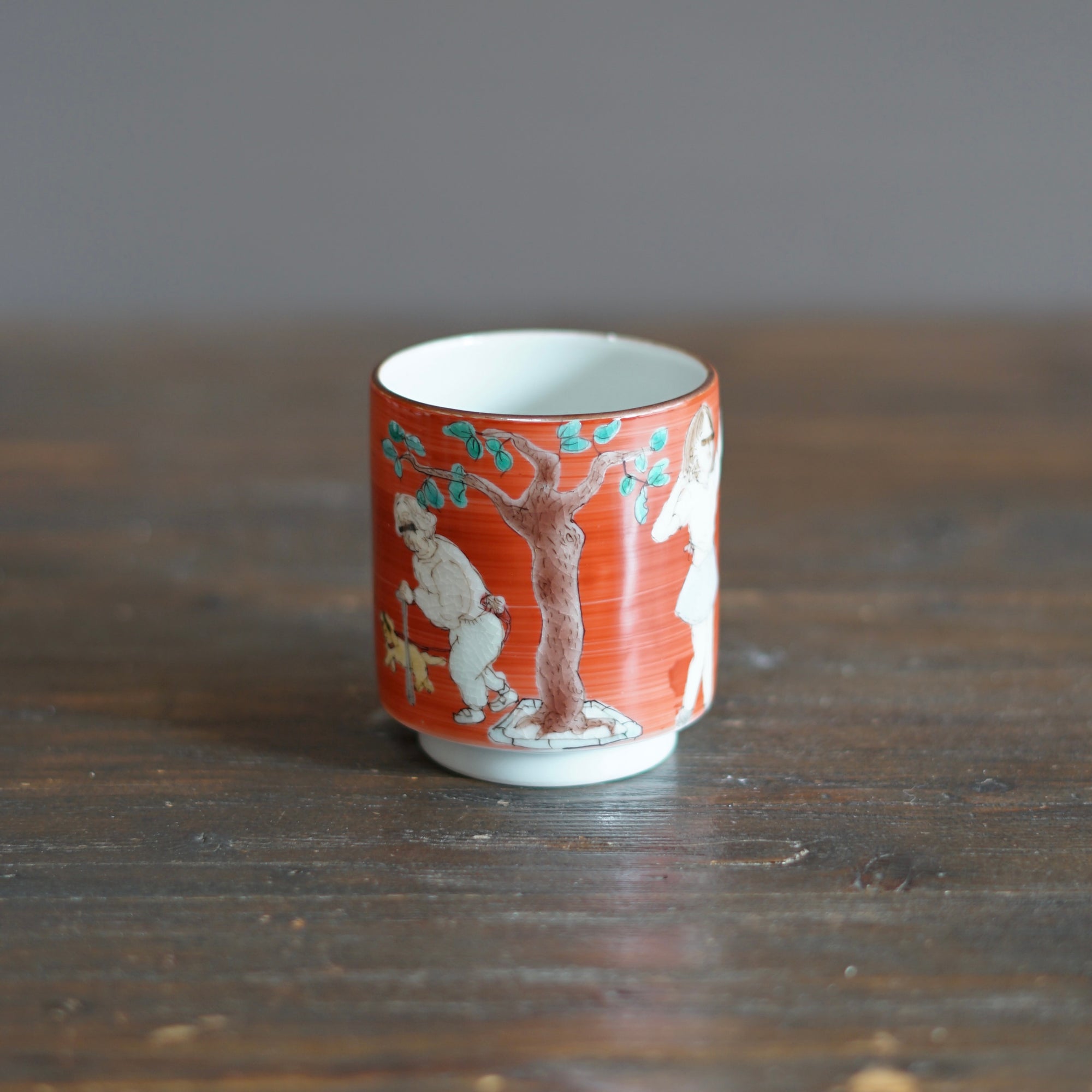 KUTANI-ISH YUNOMI Tea Cup #MA131E