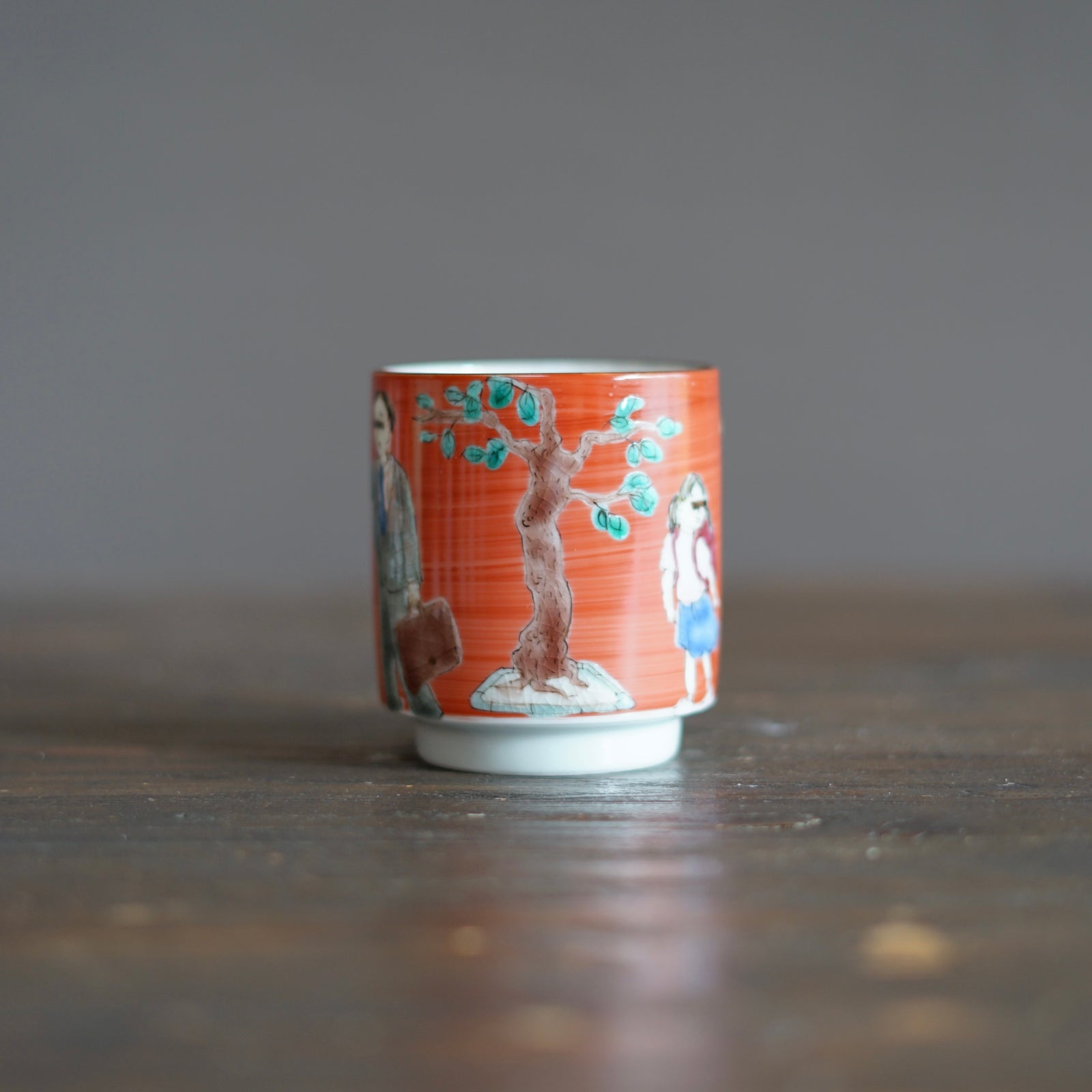 KUTANI-ISH YUNOMI Tea Cup #MA131F