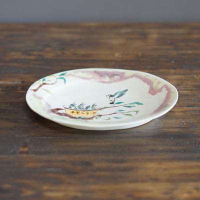 Lunch For Birds Oval Plate #MA120A