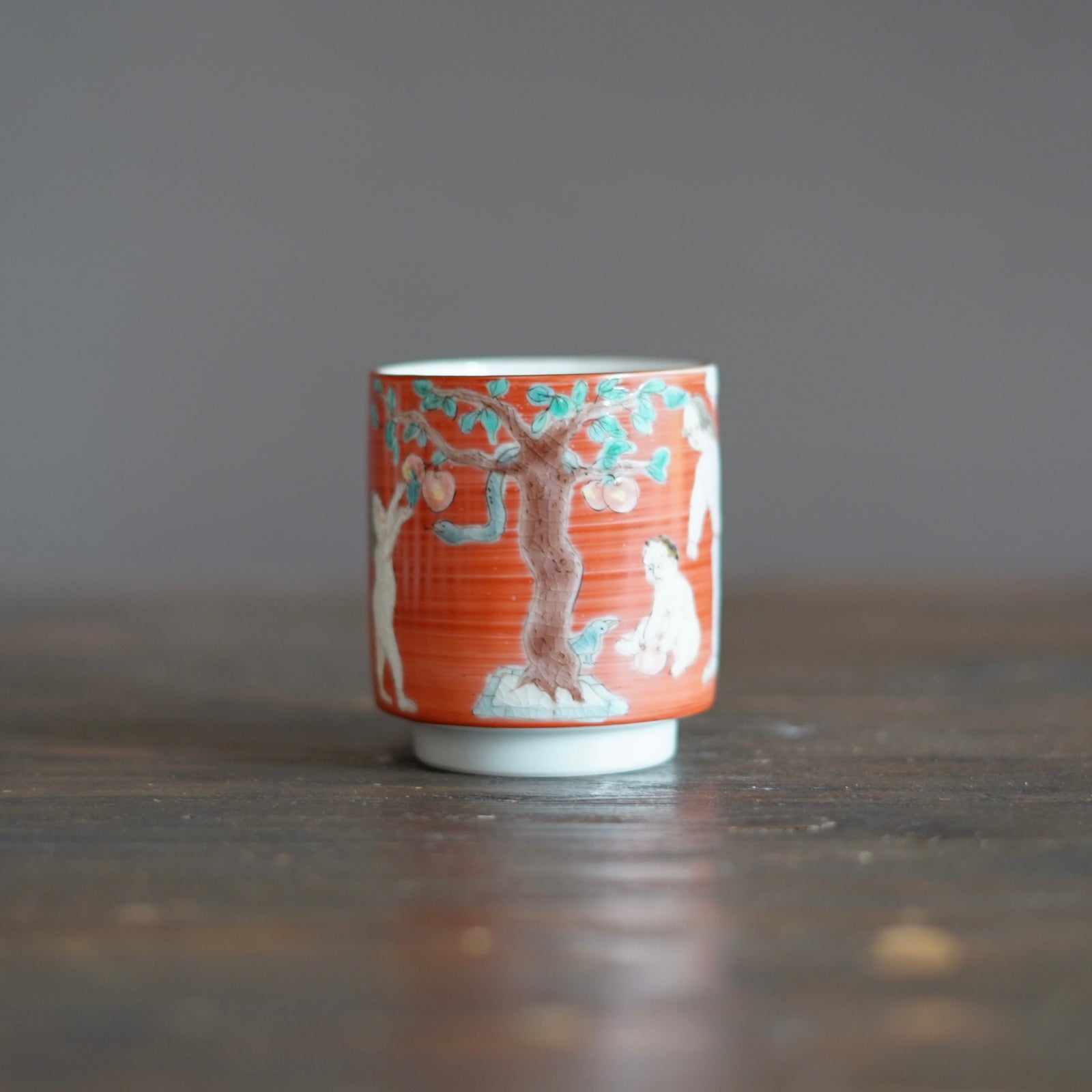 KUTANI-ISH YUNOMI Tea Cup #MA131H