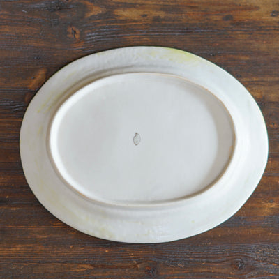 Lunch For Birds Oval Plate #MA120E
