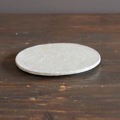 Disc Plate, Kaolinitic Clay Finish #MG2A