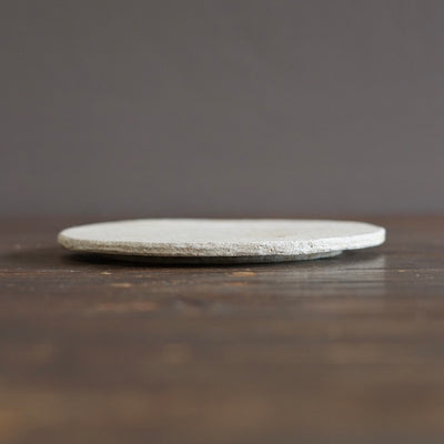 Disc Plate, Kaolinitic Clay Finish #MG2B