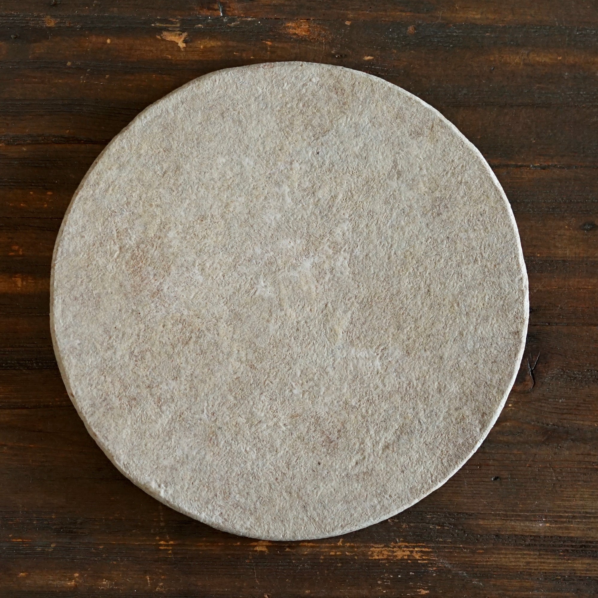 Disc Plate, Kaolinitic Clay Finish #MG2D