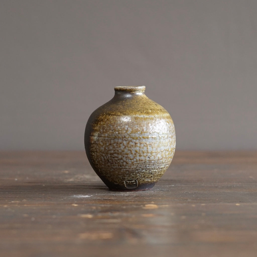 Wood Fired Bottle Vase #SY929