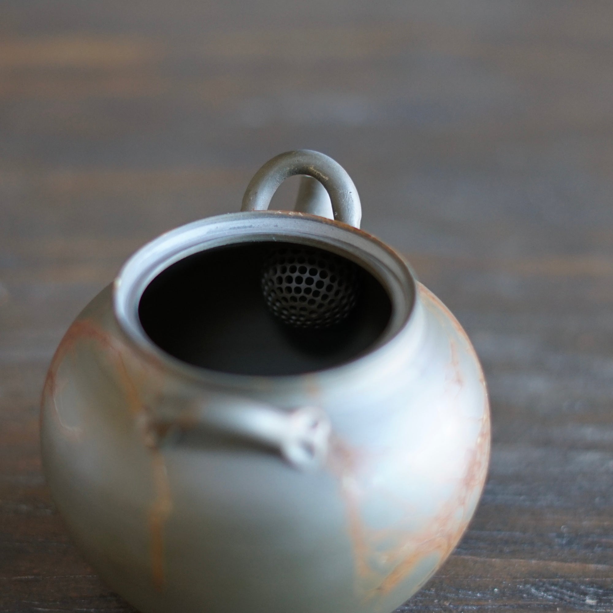 Scarlet MOGAKE DOBIN Teapot #MH6A