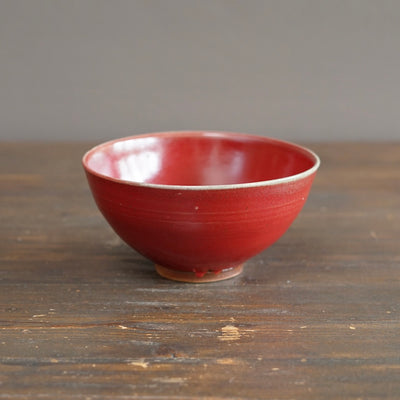 Wood Fired Red Bowl #SY941