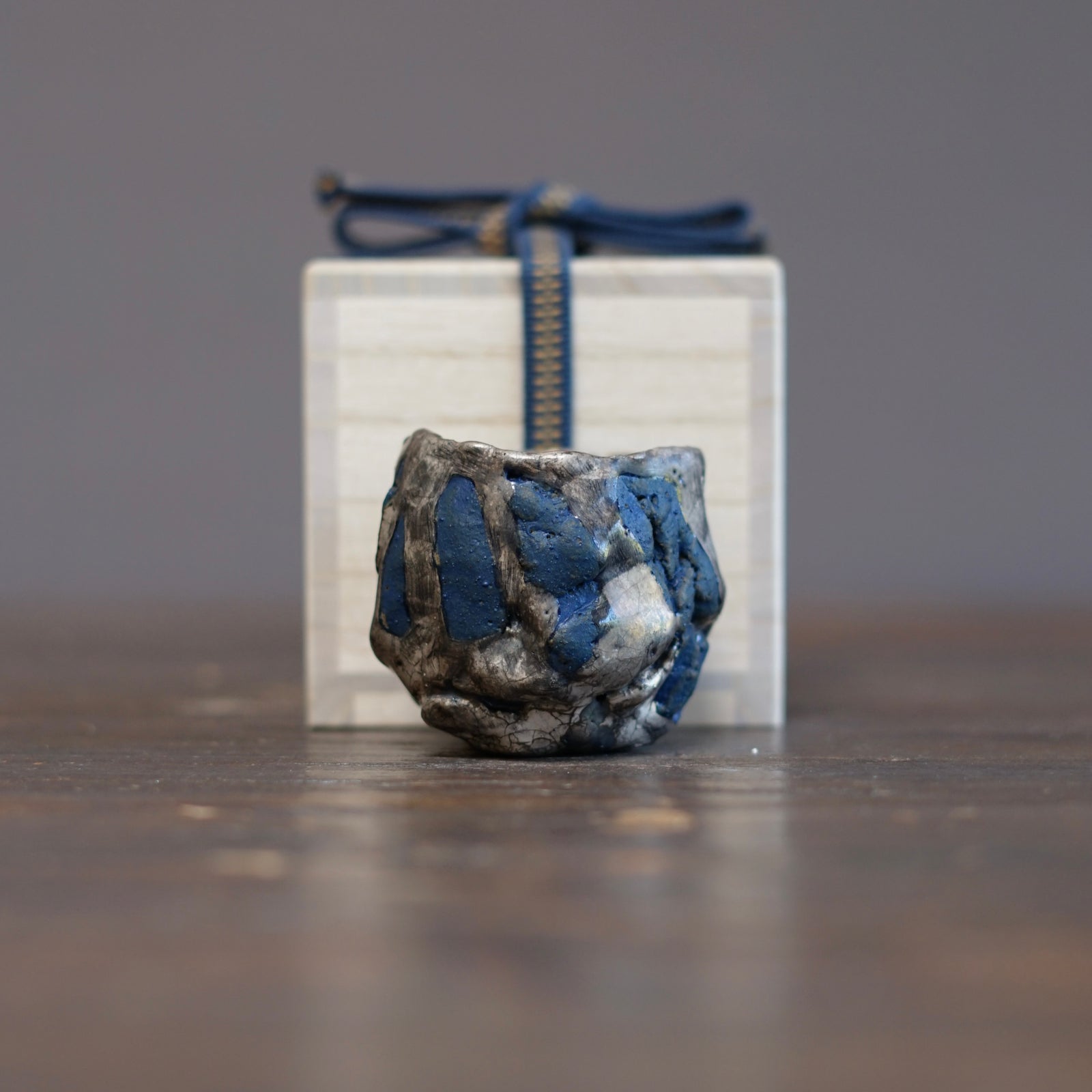 'Ocean Floor' GUINOMI Sake Cup #HT517