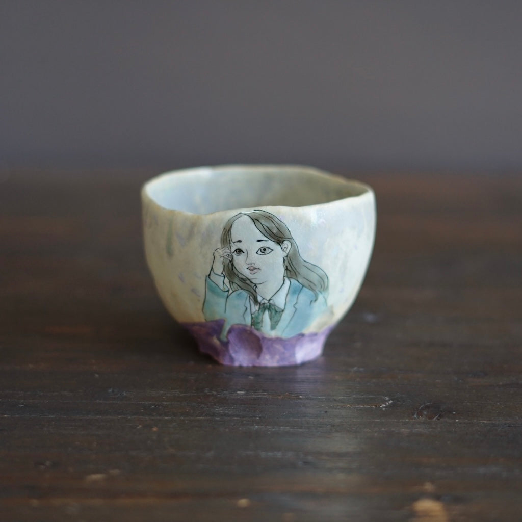 SAKURA-CHAN Tea Bowl #MA134