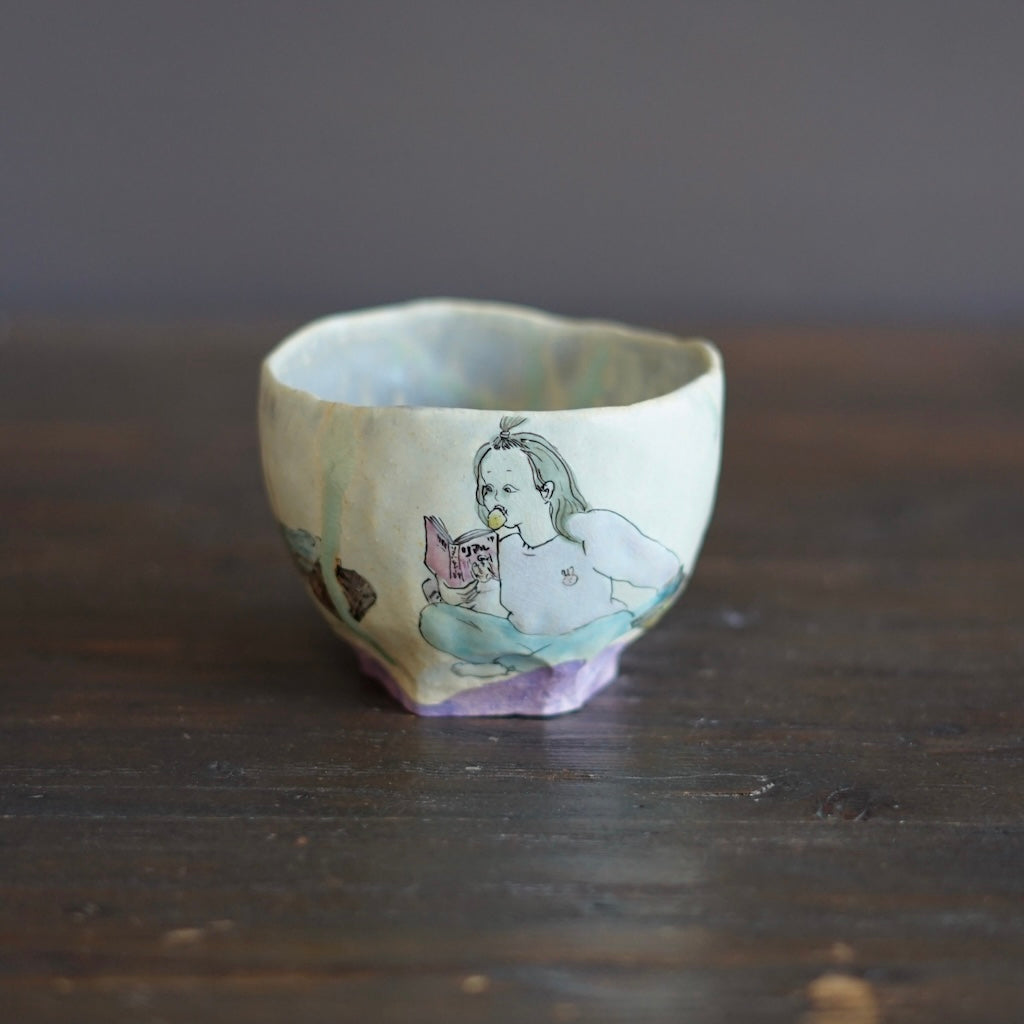 SAKURA-CHAN Tea Bowl #MA134