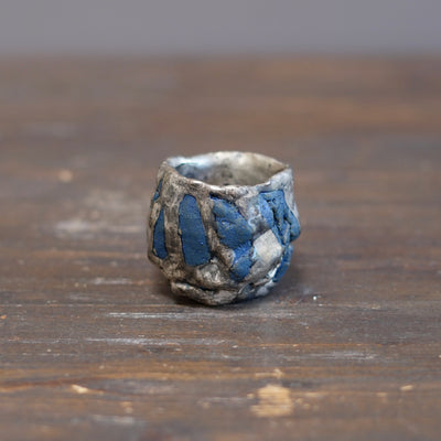 'Ocean Floor' GUINOMI Sake Cup #HT517