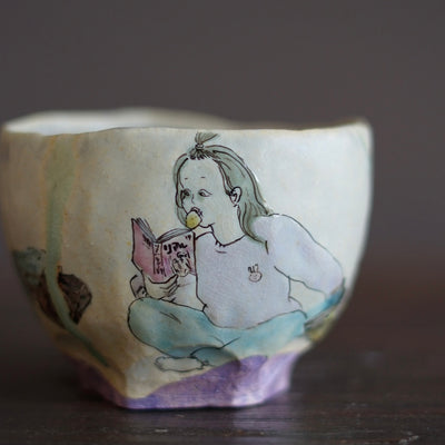 SAKURA-CHAN Tea Bowl #MA134