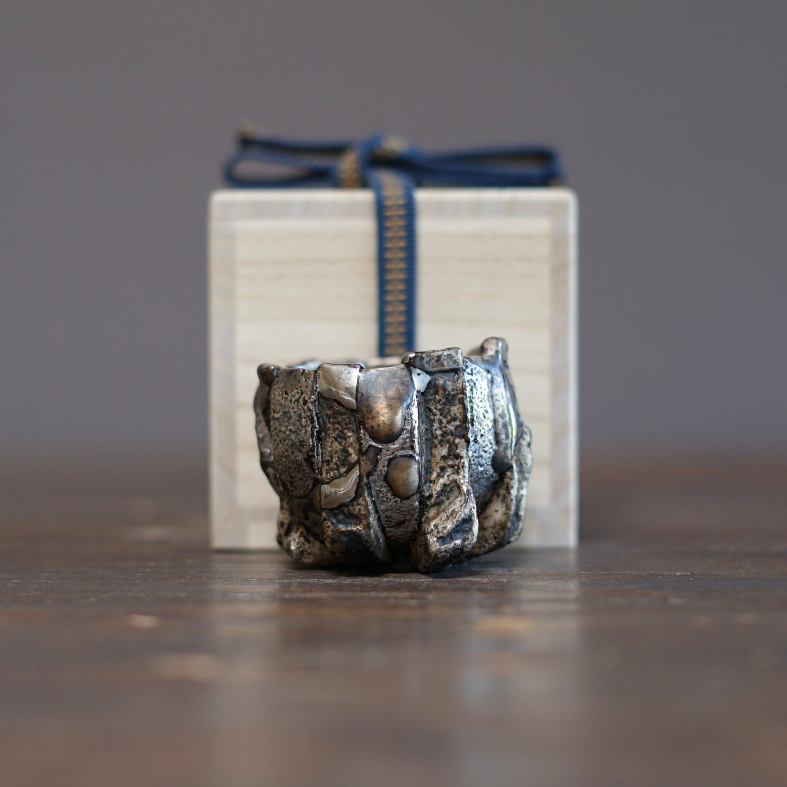 Silver GUIINOMI Sake Cup #HT520
